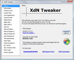 XdN Tweaker